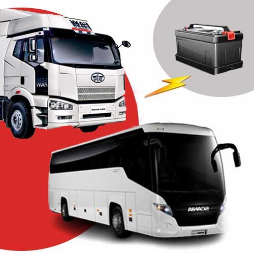 فروش باتری ماشین سنگین در ایلام